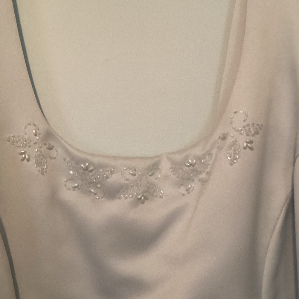 Elegant Light Blue Women's Dress with Jacket 🏹 - Picture 8 of 14